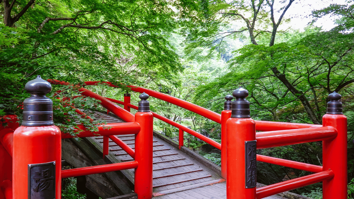 7月の河鹿橋