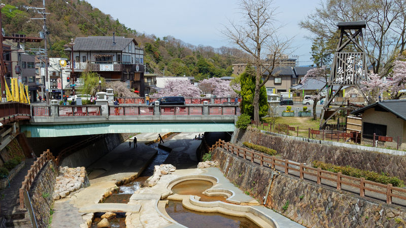 Arima onsen in Hyogo