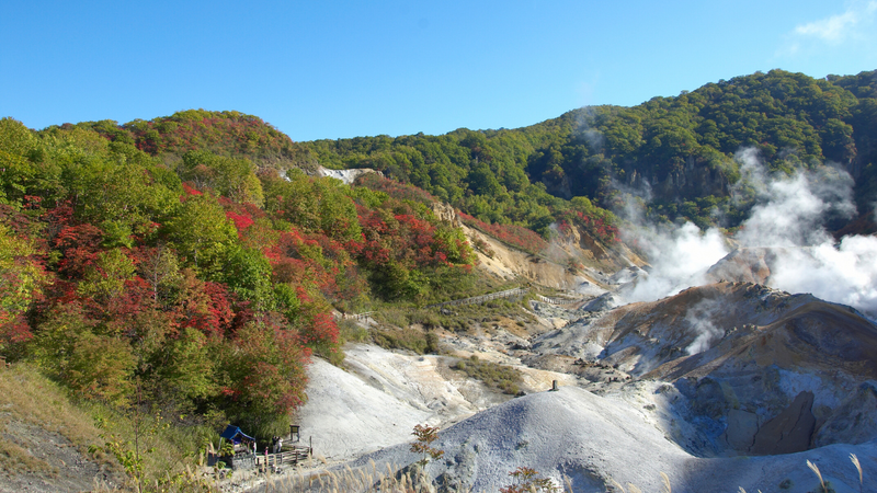 Noboribetsu onsen in Hokkaido